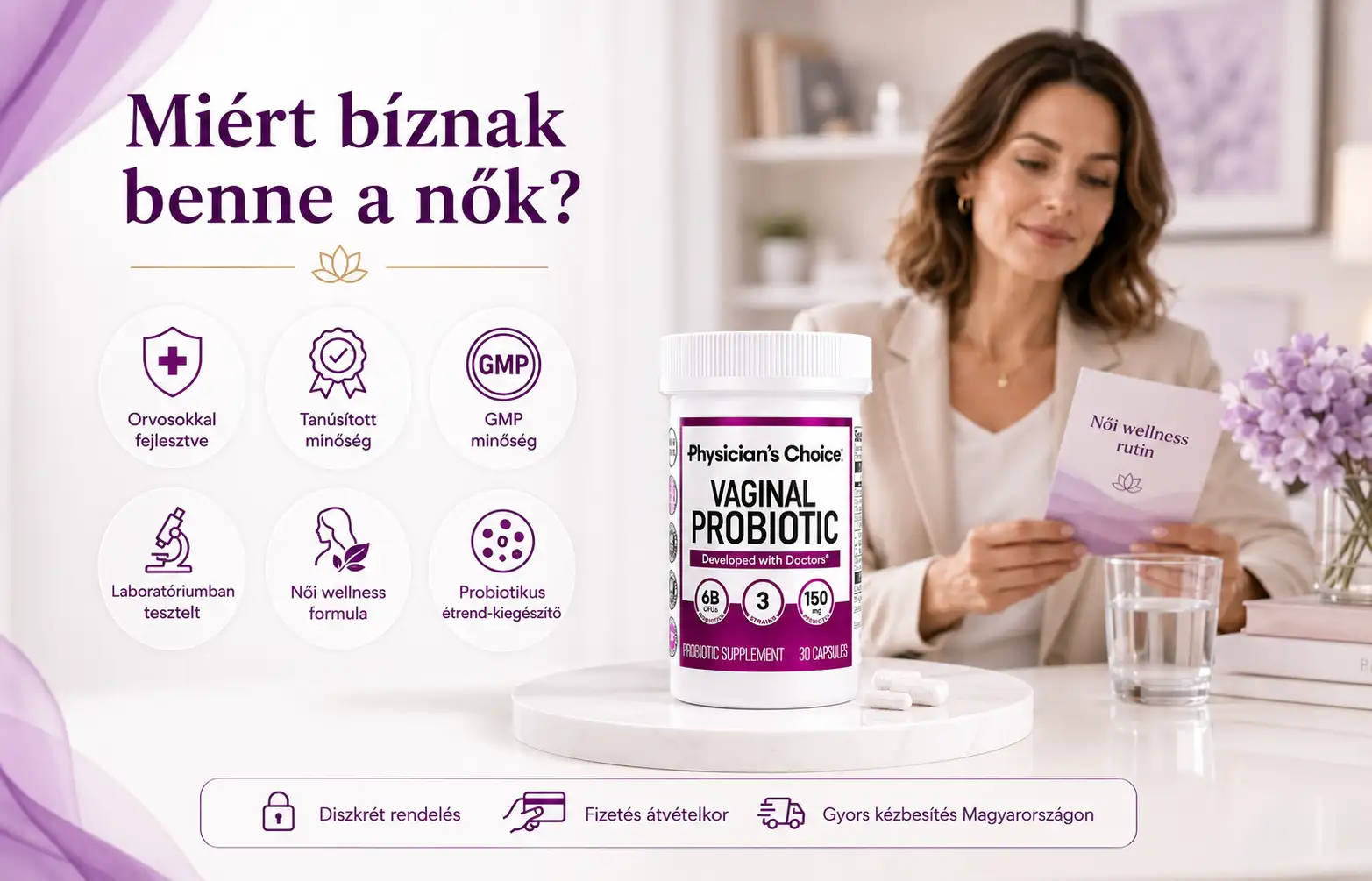 Orvosokkal fejlesztve tanúsított minőség