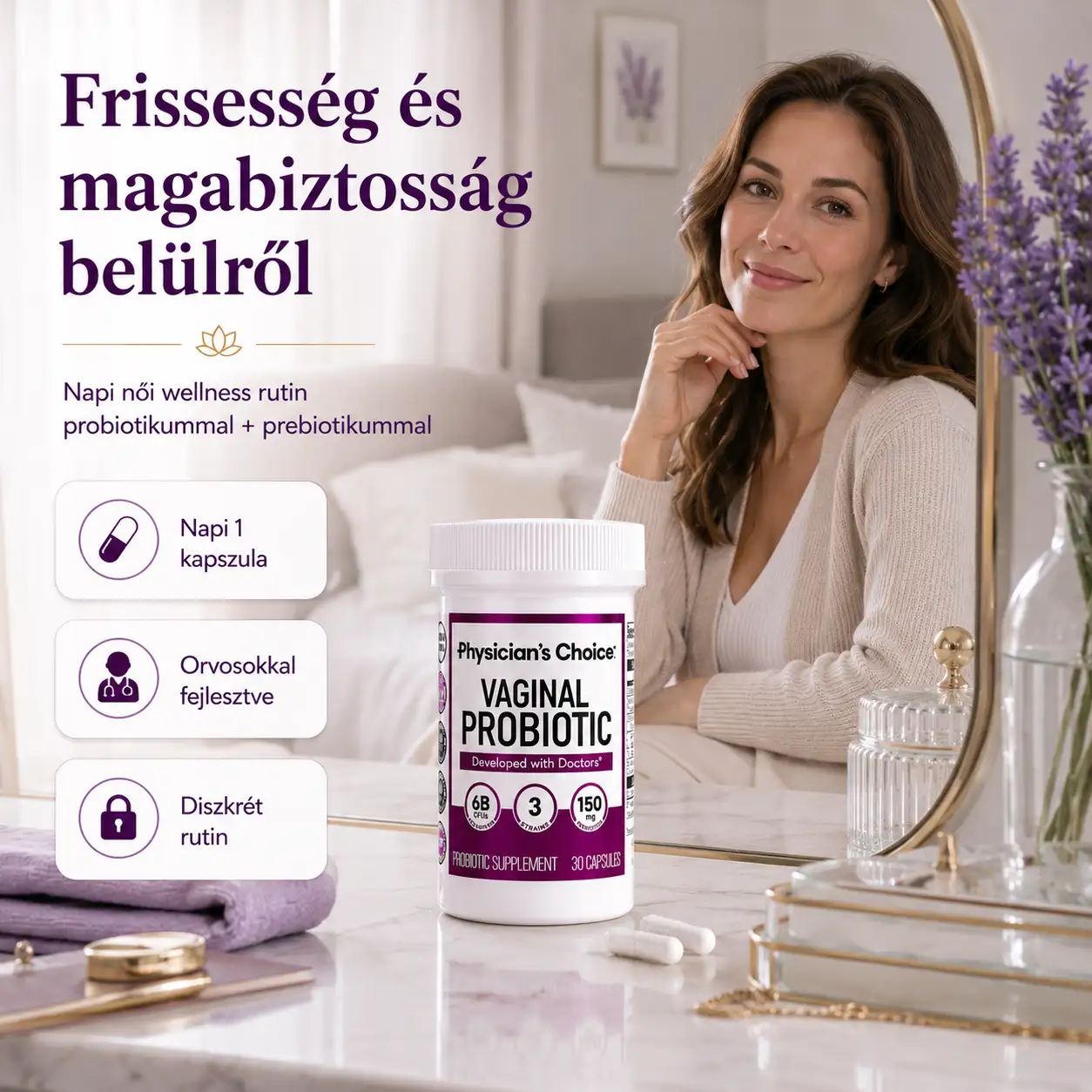 Frissesség és magabiztosság