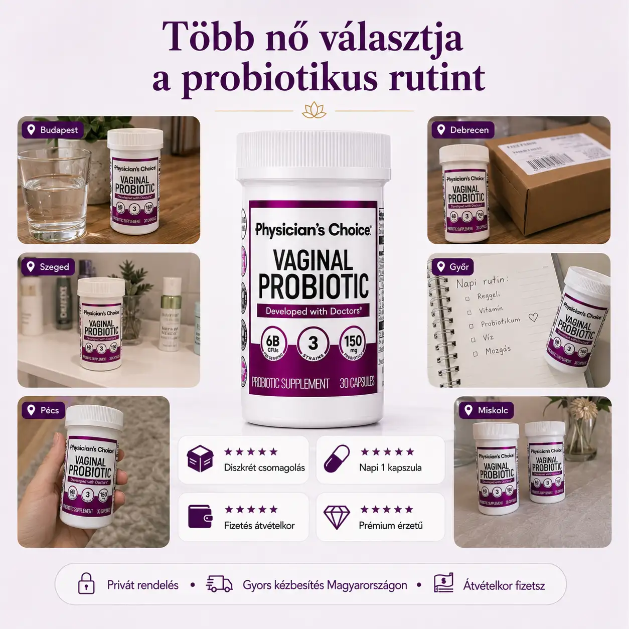 Vásárlói fotók és social proof